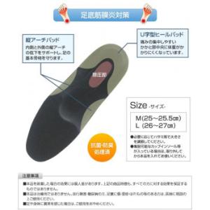 インソールプロ(靴用中敷き) 足底筋膜炎対策 ...の詳細画像3