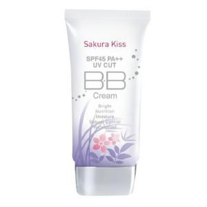 Sakura　Kiss　BBクリーム　UVプロテクト　SPF45PA++　50ml｜nabike