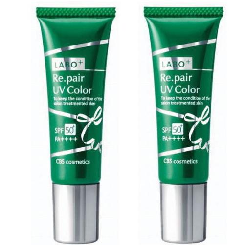 2個セット　LABO+ ラボプラス RUVカラー 30g　SPF50+　PA++++(ナチュラル）