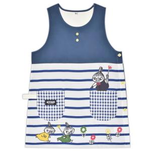 ムーミンエプロン ネイビー ST-IM0069の商品画像