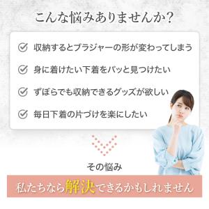 ウォールポケット 吊り下げ 下着収納 壁掛け ...の詳細画像1