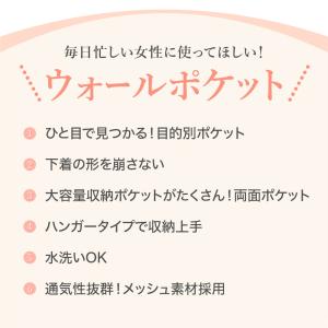 ウォールポケット 吊り下げ 下着収納 壁掛け ...の詳細画像2