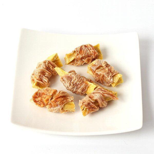 最短賞味2027.1・アイファクトリー 香 ササミ巻きサツマイモ 45g 犬用おやつ 国産 無添加a...