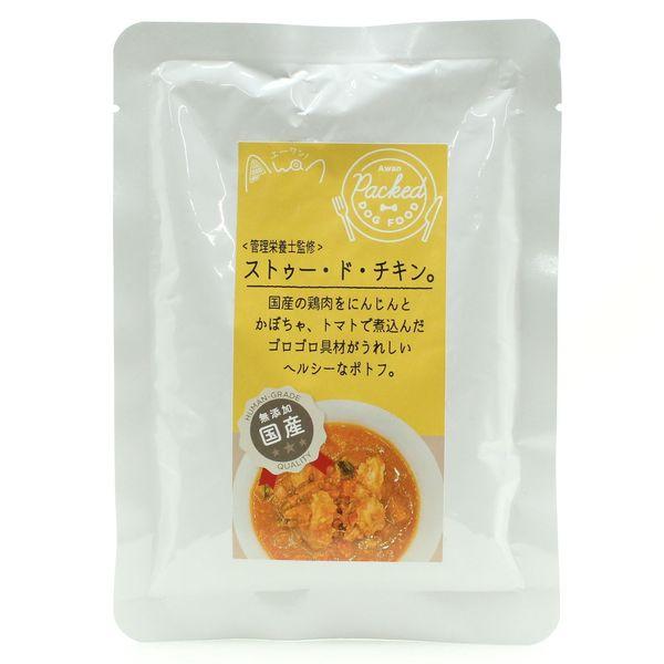 最短賞味2027.9・エーワン ストゥー・ド・チキン120g(鶏肉のポトフ)全年齢犬用 補助食awa...
