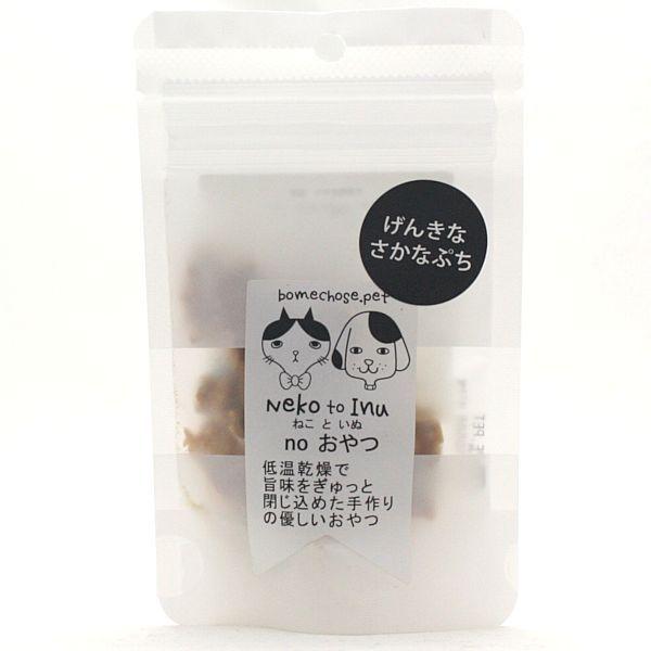 最短賞味2027.6・ボンショーズペット ねこといぬ げんきな さかなぷち20g 犬猫用おやつ 国産...