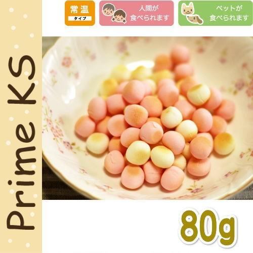 最短賞味2026.10・プライムケイズ カルシウム村の紅いも畑 ボーロ 80g 犬猫用おやつ さかい...