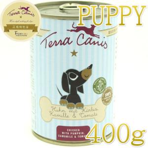 テラカニス パピー チキンとカボチャ 400g : ペット用品のPETWILL