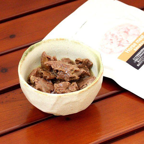 最短賞味2027.3・ルイトモ 馬肉の煮込み 80g 犬猫用トッピング VACEL ナチュラルサプリ...