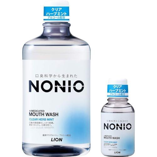 【.co.jp限定】NONIO(ノニオ) マウスウォッシュ クリアハーブミント 1000ml +ミニ...