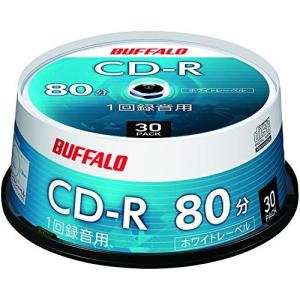 バッファロー 音楽用 CD-R 1回録音 700MB 30枚 スピンドル
