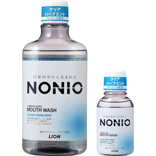 【.co.jp限定】NONIO(ノニオ) マウスウォッシュ クリアハーブミント 600ml +ミニリ...