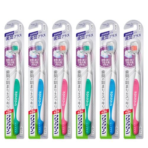 クリアクリーン 歯間プラス コンパクト ふつう 6本セット(※色は選べません)