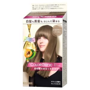 サイオス カラージェニック ミルキーヘアカラー BE01 ミルクティーベージュ(チラッと白髪用 おうちで手に入るサロン品質)[医薬部外品]