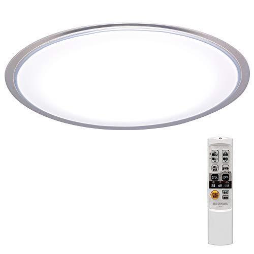 アイリスオーヤマ LED シーリングライト クリアフレーム 調光10段階 調色11段階 ~12畳 (...