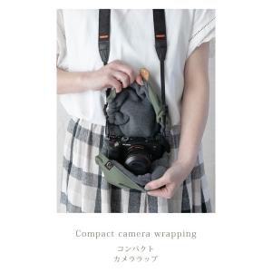 コンパクトカメララップ カメラバッグ コンパク...の詳細画像1