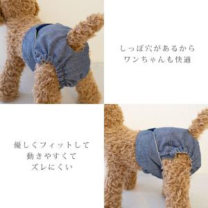 犬 おむつカバー オムツ ずれ 防止 介護 オ...の詳細画像4