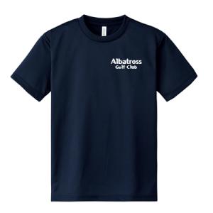 Tシャツ　ドライ　オリジナルプリント　ワンポイント2段プリント　名入れ　名前　社名　チーム名　サーク...