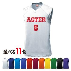 バスケットシャツ ネーム+ナンバープリント (p1810-name-n)　　　オリジナル デザイン ...