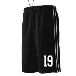 パイピングハーフパンツ　ナンバープリント (p2080-no)　　　オリジナルプリント 名入れ 名前...