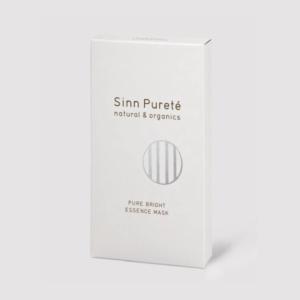 【 アウトレット 特価 50%off 】 SINN PURETE フェイス パック ピュアブライトエッセンスマスク 5枚 【 送料無料 】 シンピュルテ 美容液 シートマスク