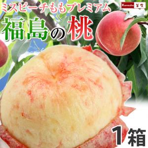 桃 福島 ミスピーチ 特秀品 あかつき 品種限定 1箱7玉入 約2kg お中元 ギフト もも モモ 果物 フルーツ 送料無料 白桃 夏ギフト 日付指定不可 同梱不可 沖縄不可