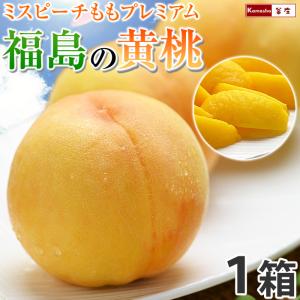 黄桃 ギフト 9月上旬-9月中旬発送 福島 桃 黄桃系多種( 黄金桃 黄貴妃 その他黄桃品種) 特秀品 約2kg 6-8玉入 1箱 もも モモ 果物 フルーツ 送料無料