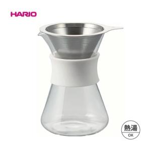 Simply HARIO ハリオ グラス コーヒーメーカー 1-2杯用 400ml S-GCM-40-W