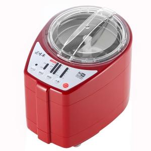 山本電気 MB-RC52R(レッド) 家庭用精米機 道場六三郎監修 匠味米 1〜5合 小型 コンパクト 日本製 MBRC52R