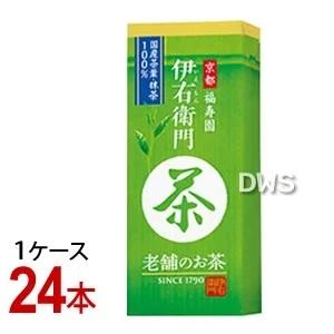 サントリー　緑茶 伊右衛門 250ml紙パック　1ケース　（24本）-000008｜nadeshikonomori