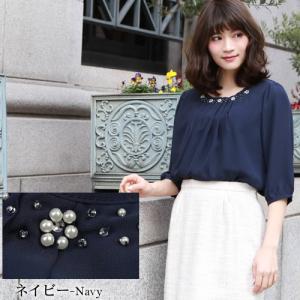 ゆうパケットで送料無料 シフォンパールフラワー...の詳細画像5