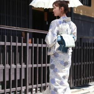 浴衣 単品 レディース レトロ 綿麻浴衣単品「...の詳細画像3