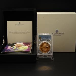 30 2021 The 95th Brirthday of Her Majyesty the Queen Gold Proof 2oz イギリス PCGS PR70 DCAM エリザベス2世 金貨 生誕95周年