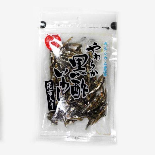 扇屋 昆布入り やわらか黒酢いわし 57g×10袋 − 扇屋食品