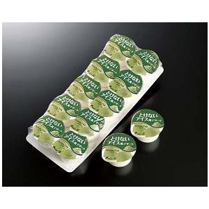 とけないアイス風デザート 抹茶風味 35g×10 − ヤヨイサンフーズ（※とけないアイス風以外との同...