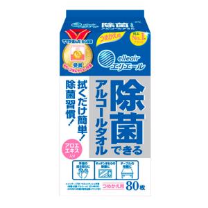 大王製紙 エリエール除菌アルコールタオル 詰替80枚