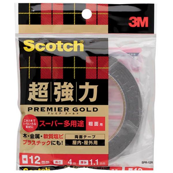 スコッチ プレミアゴールド　粗面用 SPR12R 12×4m