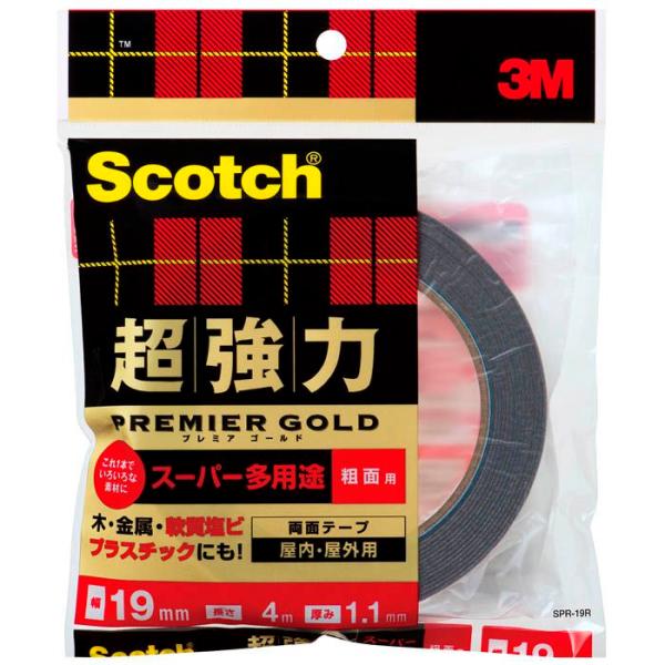 スコッチ プレミアゴールド　粗面用 SPR19R 19×4m