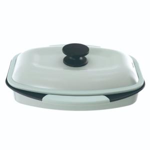 電子レンジ専用調理器 スクエア nyuka6上 / 電子レンジ グリルパン