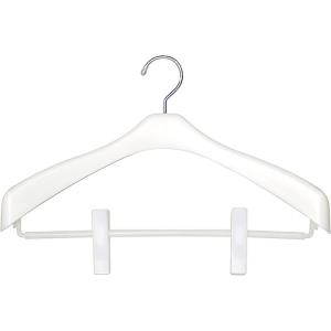 シンコハンガー ジャケットハンガー リビド42 C付パールW
