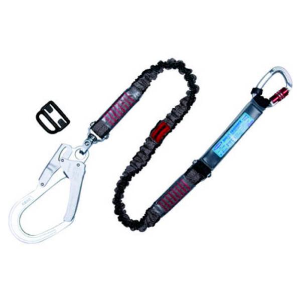 ツヨロン ハーネス用ランヤード ノビロン 黒 THL-NV93SV-21KS-BK-R23-BP