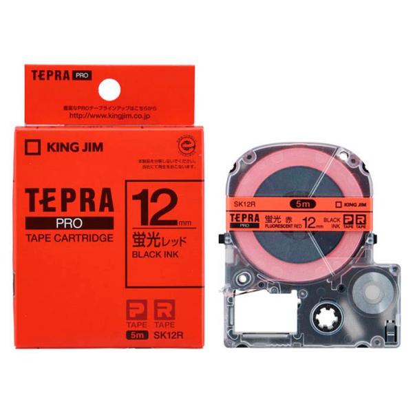 キングジム テプラPROテープ SK12R