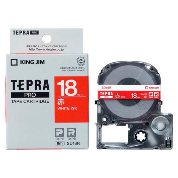 キングジム テプラPROテープ SD18R
