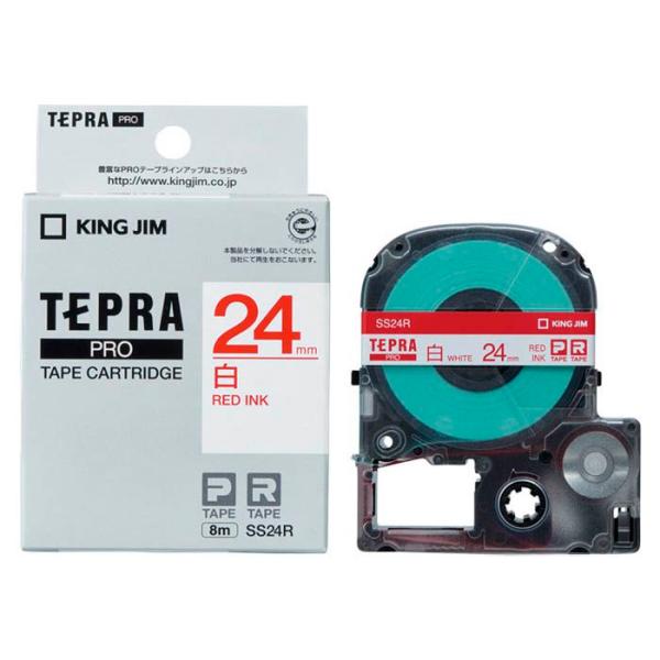 キングジム テプラPROテープ SS24R