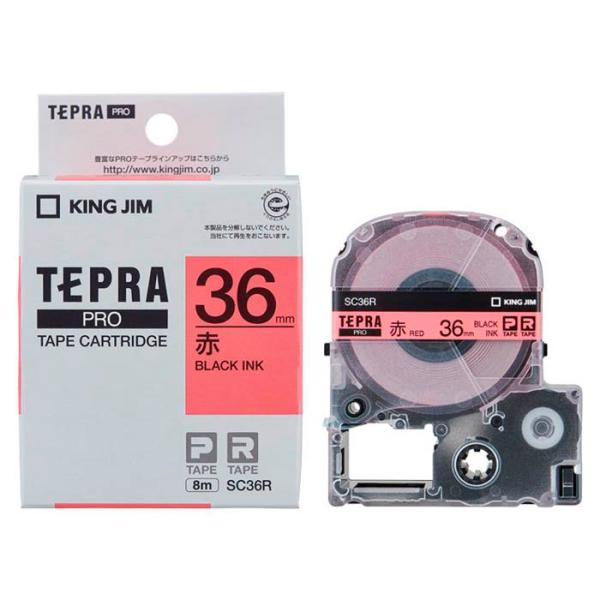キングジム テプラPROテープ SC36R