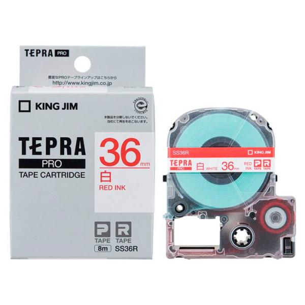 キングジム テプラPROテープ SS36R