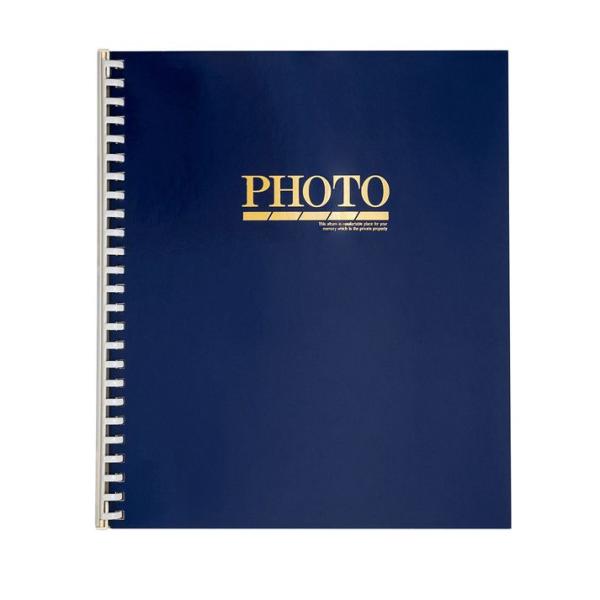 ナカバヤシ ライトアルバム ジムシリーズ 15R アオ アL-JHO2-91-B