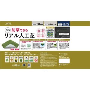 防草リアル人工芝 2×10m 30mmの詳細画像3