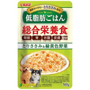 いなば　低脂肪ごはん　とりささみ＆緑黄色野菜 50g
