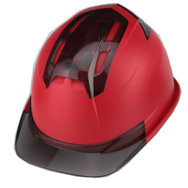 トーヨー ヘルメット VentiEM 艶消しレッド 396FEM−S−RD