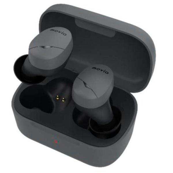 NAGAOKA movio　完全ワイヤレスイヤホン　アーバングレイ M310SHOESUGR